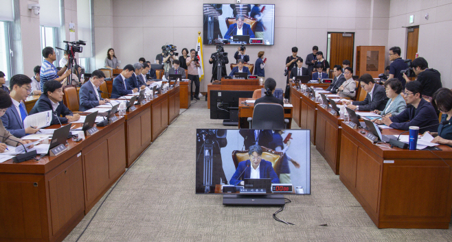 국회 법사위, 오영준 헌법재판관 청문보고서 심의<YONHAP NO-3303>