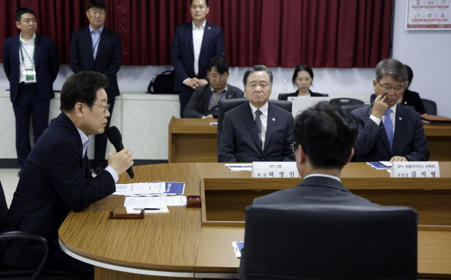 이재명 대통령, 산업재해 근절 현장 노사 간담회 발언