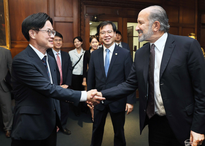 김정관 장관, 미국 상무부 장관 면담