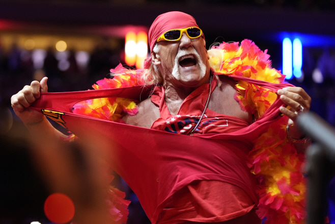Obit Hulk Hogan <YONHAP NO-0316> (AP)