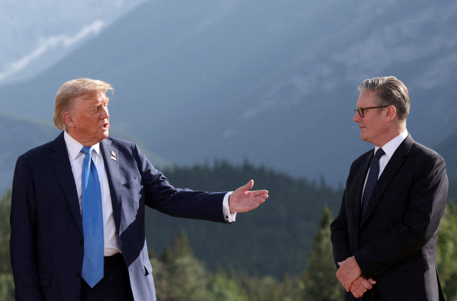 USA-TRUMP/SCOTLAND <YONHAP NO-0533> (REUTERS)