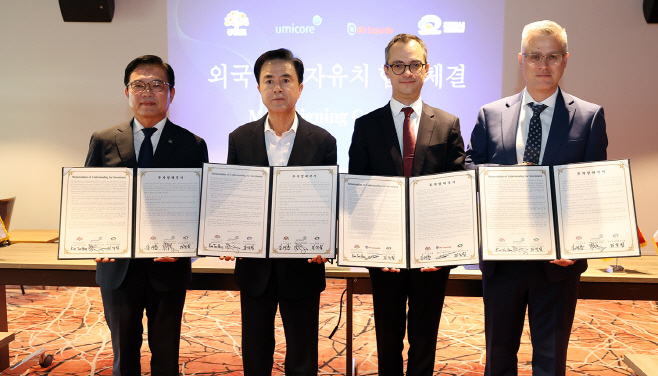 첨단 소재 글로벌 2개사 6000만$ 유치