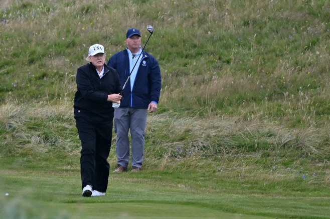 BRITAIN-SCOTLAND-US-TRUMP