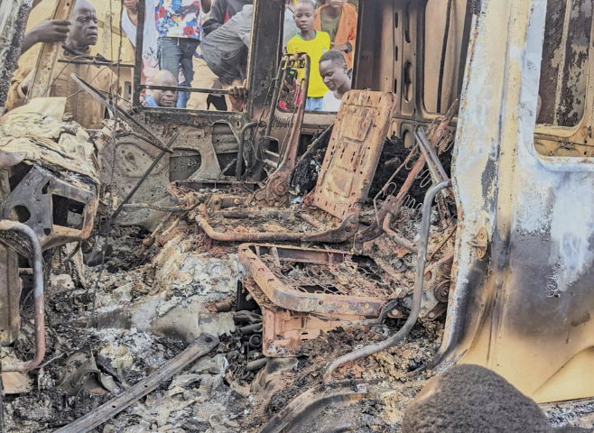 Congo Church Attack <YONHAP NO-0093> (AP)
