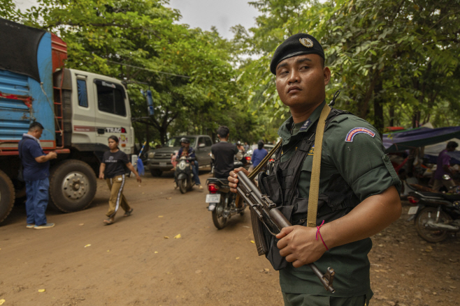 Cambodia Thailand <YONHAP NO-0487> (AP)
