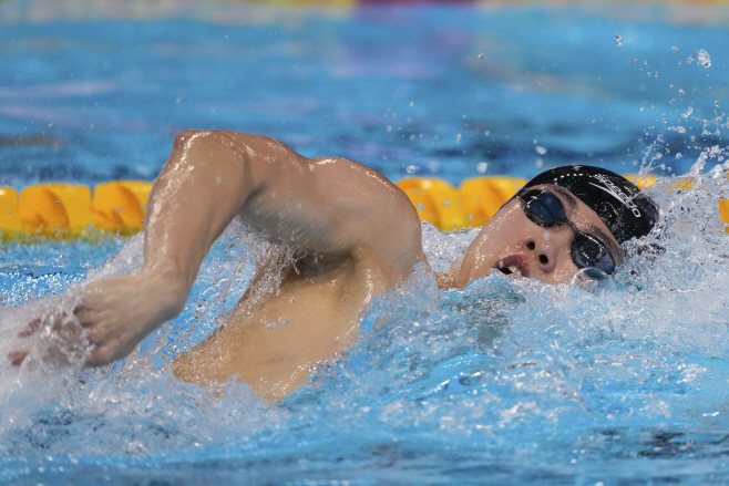 Singapore Swimming Worlds <YONHAP NO-3408> (AP)