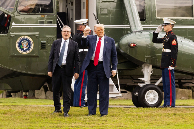 BRITAIN USA TRUMP DIPLOMACY <YONHAP NO-0657> (EPA)