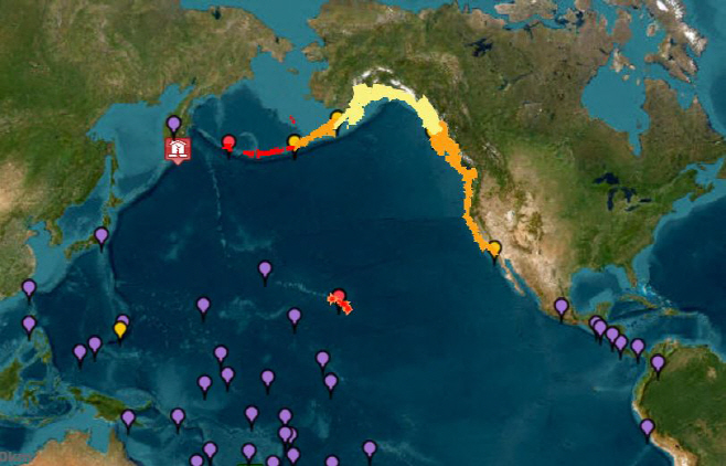 RUSSIA-EARTHQUAKE-US-JAPAN-TSUNAMI <YONHAP NO-2220> (AFP)