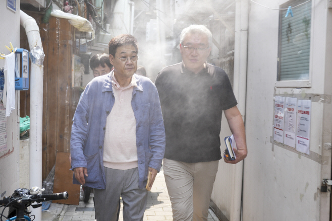 정문헌 구청장 쪽방 점검 (1)