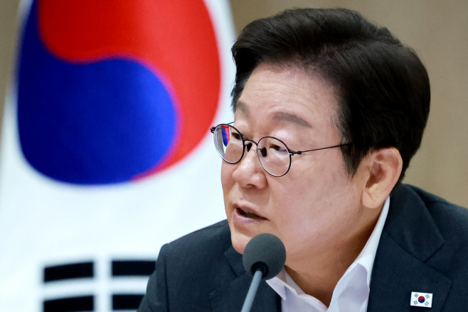중대재해 근절대책 토론, 발언하는 이재명 대통령