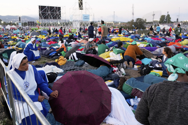 Italy Pope Youths Jubilee <YONHAP NO-2616> (AP)