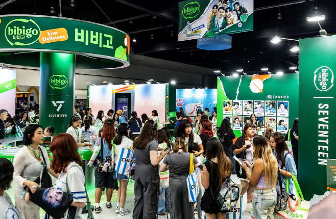 [CJ제일제당 사진자료] KCON LA 2025 비비고 부스 전경 1 (1)