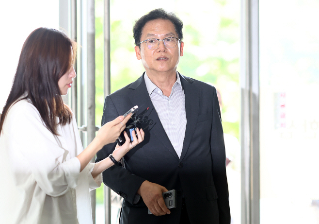 '임성근 불송치’ 김철문 전 경북경찰청장, 특검 출석