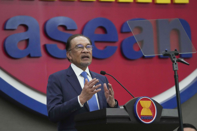Indonesia Malaysia <YONHAP NO-4459> (AP)