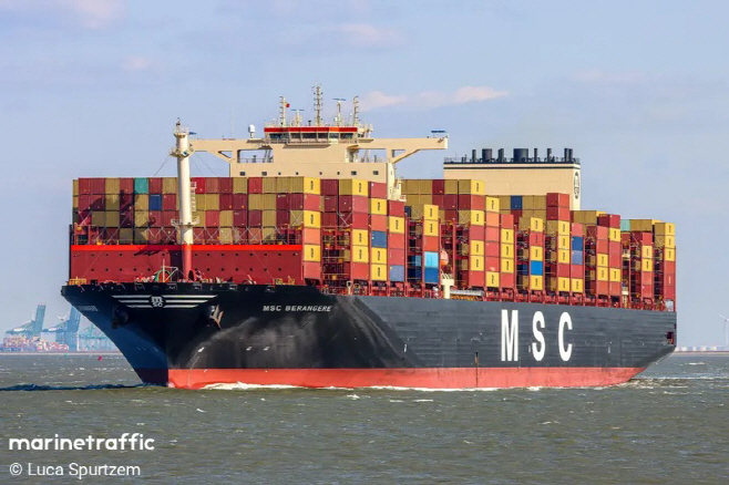 MSC Berangere호 사진