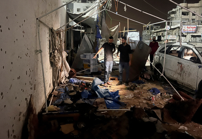 ISRAEL-PALESTINIANS/ALJAZEERA <YONHAP NO-1561> (REUTERS)