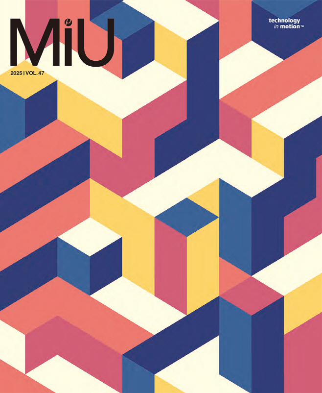 [사진자료1] 조현범 회장의 기술·혁신 철학이 담긴 하이테크 매거진 ‘뮤(MiU)’ 47호 표지 이미지