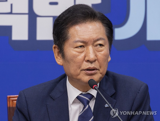 정청래 더불어민주당 의원 연합 ㅡ 당대표실
