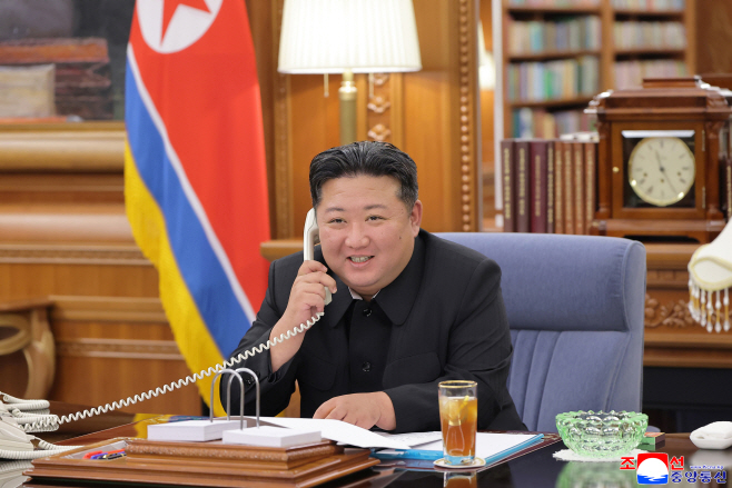 김정은, 푸틴에 