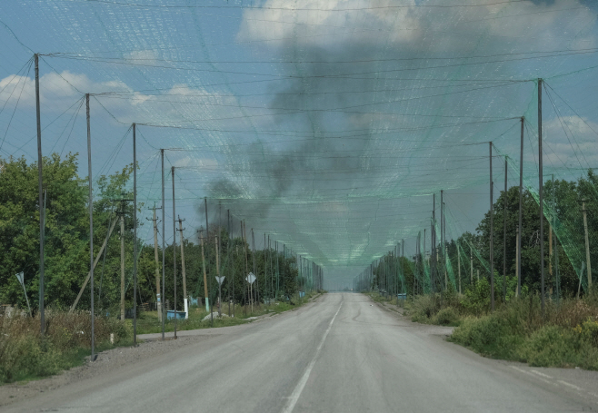 UKRAINE-CRISIS/DOBROPILLIA <YONHAP NO-3047> (REUTERS)