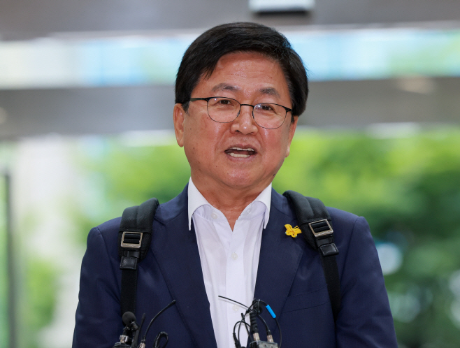 지명 소감 밝히는 최교진 교육부 장관 후보자