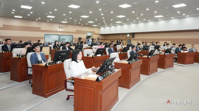 제261회 아산시의회 임시회