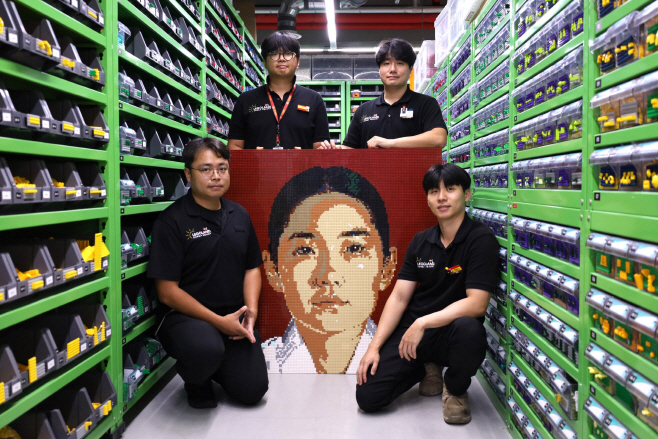 [사진] 레고랜드가 광복 80주년을 기념하여 춘천 출신의 독립운동가 윤희순 의사 레고 작품을 제작, 공개했다