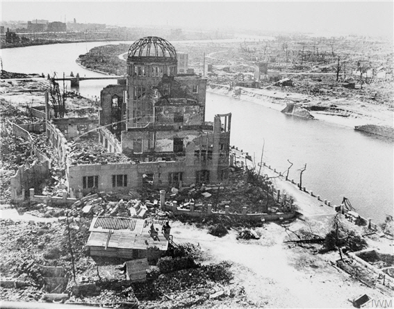 1946년 8월 6일 원폭 직후의 일본 히로시마