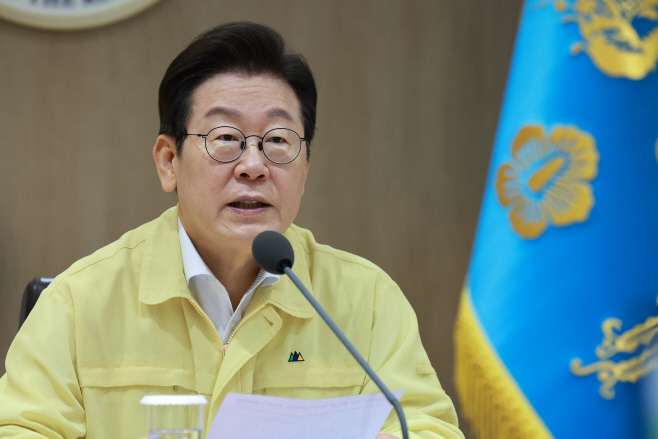 이재명 대통령 을지 국무회의 주재