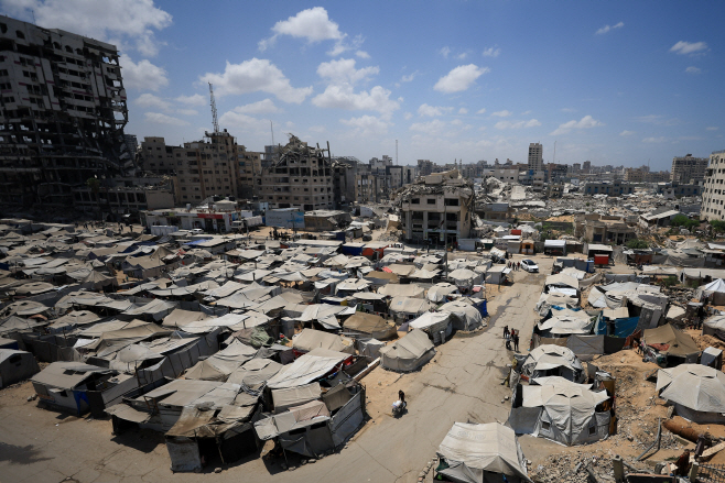 ISRAEL-PALESTINIANS/GAZA <YONHAP NO-5591> (REUTERS)