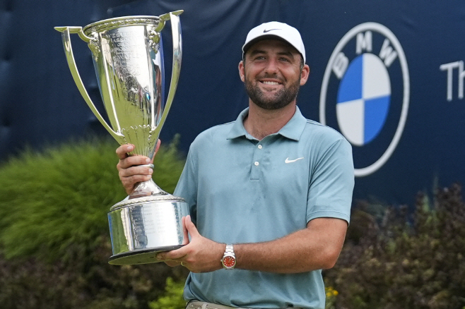 BMW Chamionship Golf <YONHAP NO-1994> (AP)