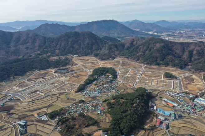 진례시례지구 전경_출처 제일건설㈜