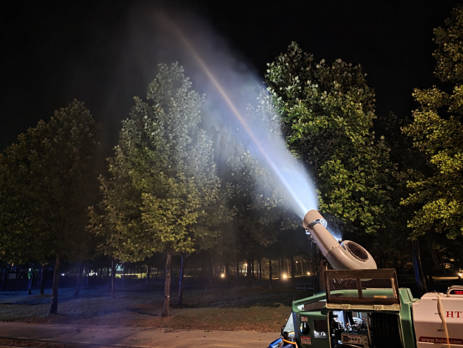 미국흰불나방 등 돌발해충 확산 방지 집중 방제