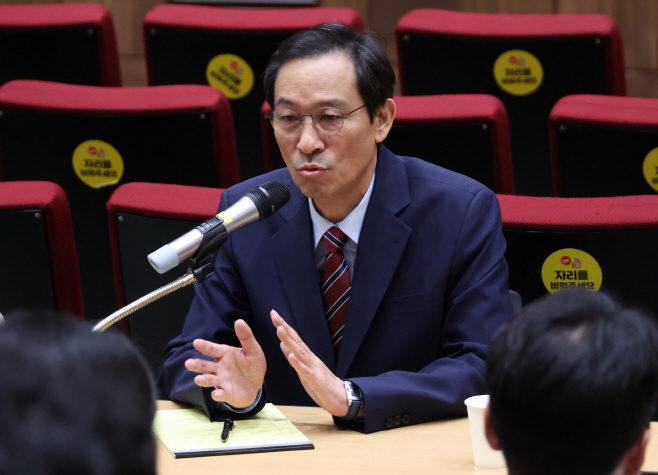 우상호 정무수석 기자간담회