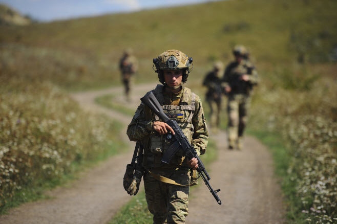 Russia Ukraine War <YONHAP NO-0843> (AP)