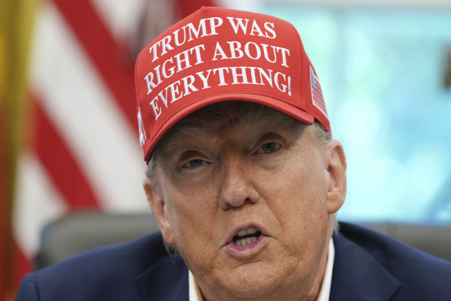 APTOPIX Trump <YONHAP NO-2142> (AP)