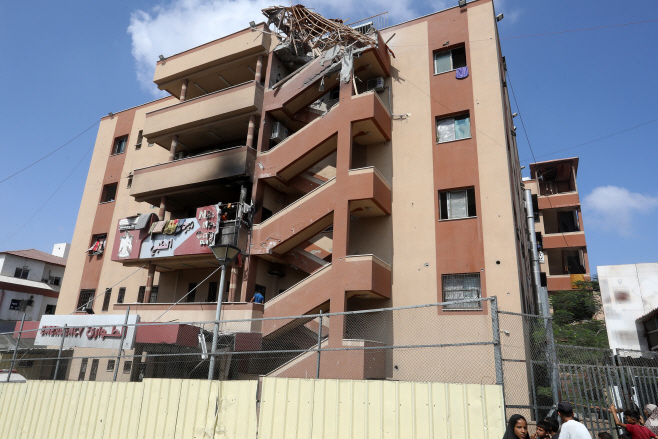 GAZA-ISRAEL- WAR <YONHAP NO-0036> (UPI)