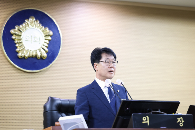 20250827 보도자료(청양군의회 제314회 임시회 개회)1
