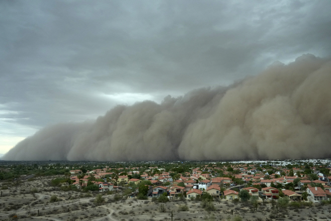 Extreme Weather Monsoon Arizona <YONHAP NO-3099> (AP)