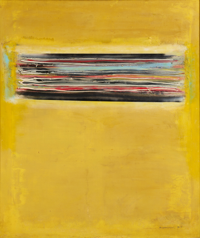 〈제사〉, 1966, 캔버스에 유화 물감, 162×137cm, 국립현대미술관 소장