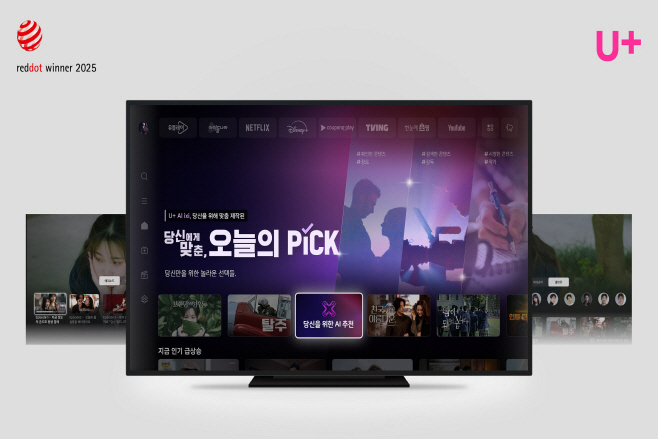 0829 U tv, 차별화된 고객경험으로 ‘레드닷 어워드’ 수상