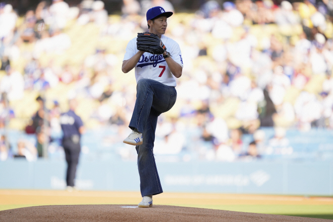 Reds Dodgers Baseball <YONHAP NO-1298> (AP)