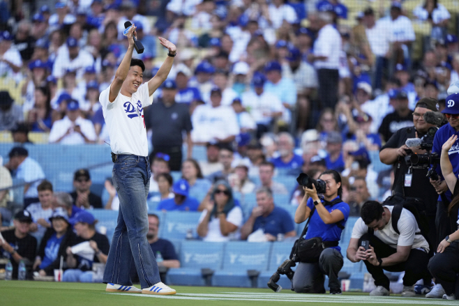 Reds Dodgers Baseball <YONHAP NO-1295> (AP)