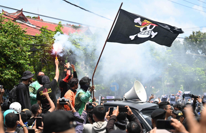 INDONESIA-POLITICS-PROTEST <YONHAP NO-4077> (AFP)