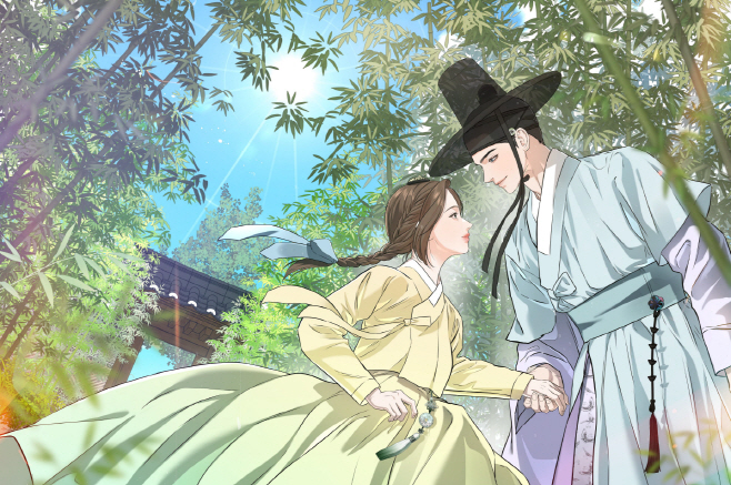 [한국관광공사] 못 잡아먹어서 안달_전주 한옥마을 일러스트