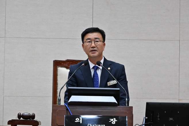 완주군의회  제295회 임시회 개회dddd