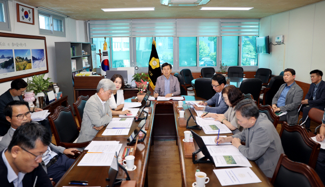 20250903 진안군의회, 의원간담회 개최