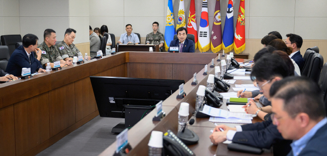 안규백 장관, 군기강 확립 주요지휘관회의 주관<YONHAP NO-3003>