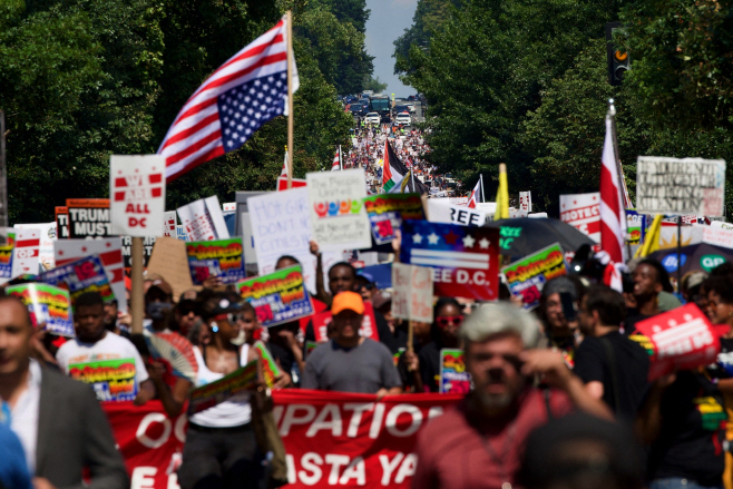 US-POLITICS-WASHINGTON-CRIME-PROTEST