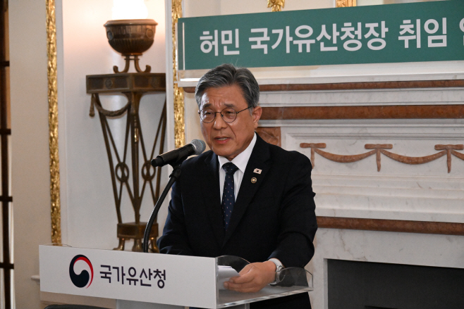 허민 국가유산청장 취임 언론간담회7